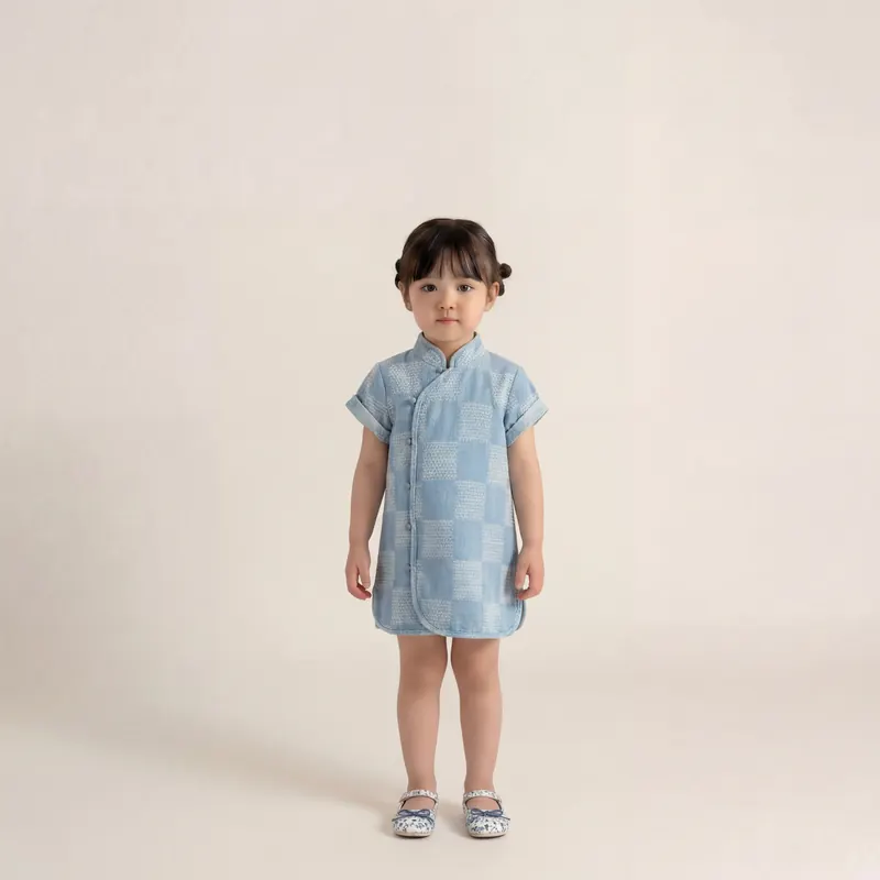 Girl cheongsam alt — AI fashion photography